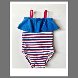Hannah Andersson NWT Toddler Girl Swimsuit Size 85